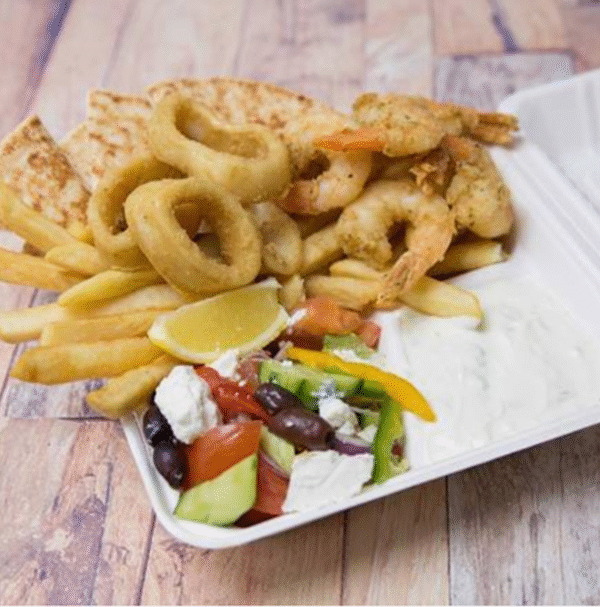 Open Calamari and Prawn Pack